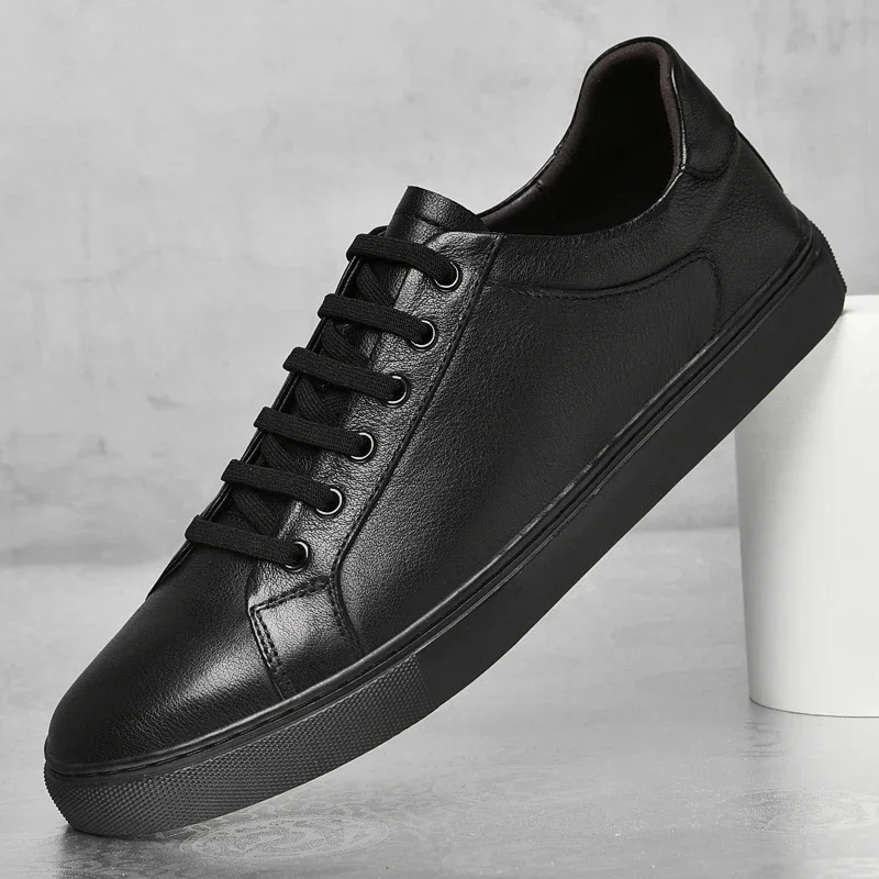 Streetwear Brand Shoes - Men Fashion Brand Genuine Leather Shoes