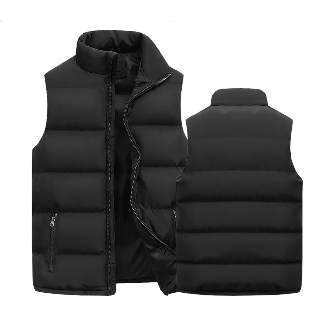 Streetwear Brand Jacket - Mens Vest Jacket Warm Sleeveless Jackets
