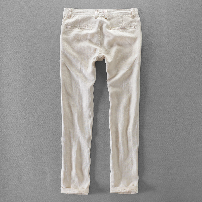 New Designer Pure Linen Fashio - đánh giá và giá Streetwear Brand Pants