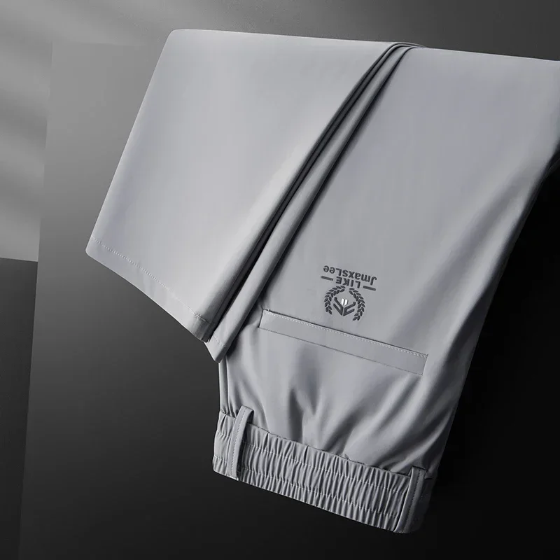 2024 Summer Soft Ice Silk Fabr - đánh giá và giá Streetwear Brand Pants