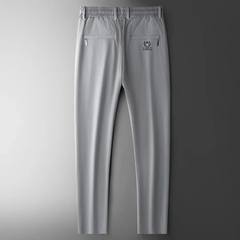 2024 Summer Soft Ice Silk Fabr - đánh giá và giá Streetwear Brand Pants