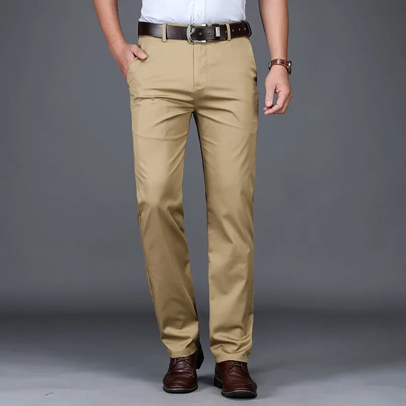 Summer Thin Men's Slim Suit Pa - đánh giá và giá Streetwear Brand Pants