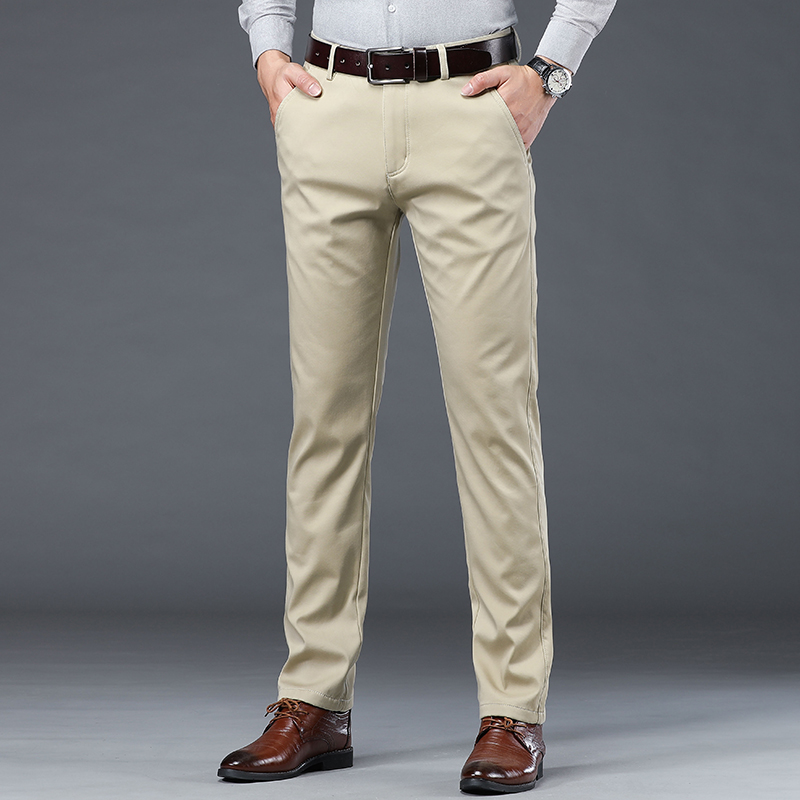 Summer Thin Men's Slim Suit Pa - đánh giá và giá Streetwear Brand Pants