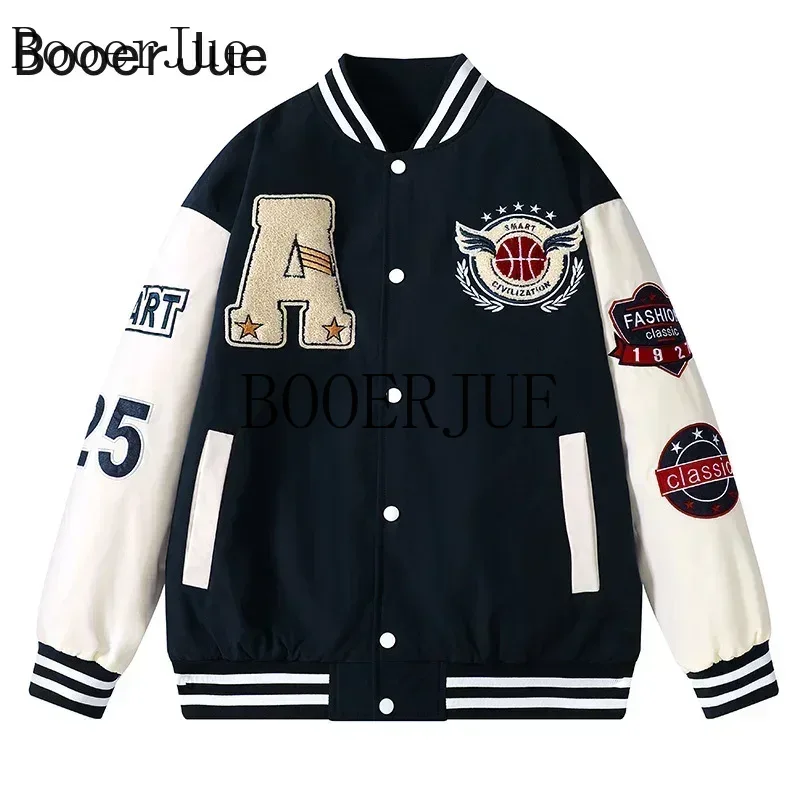 Sports Running Letter Patchwor - đánh giá và giá Streetwear Brand Jacket