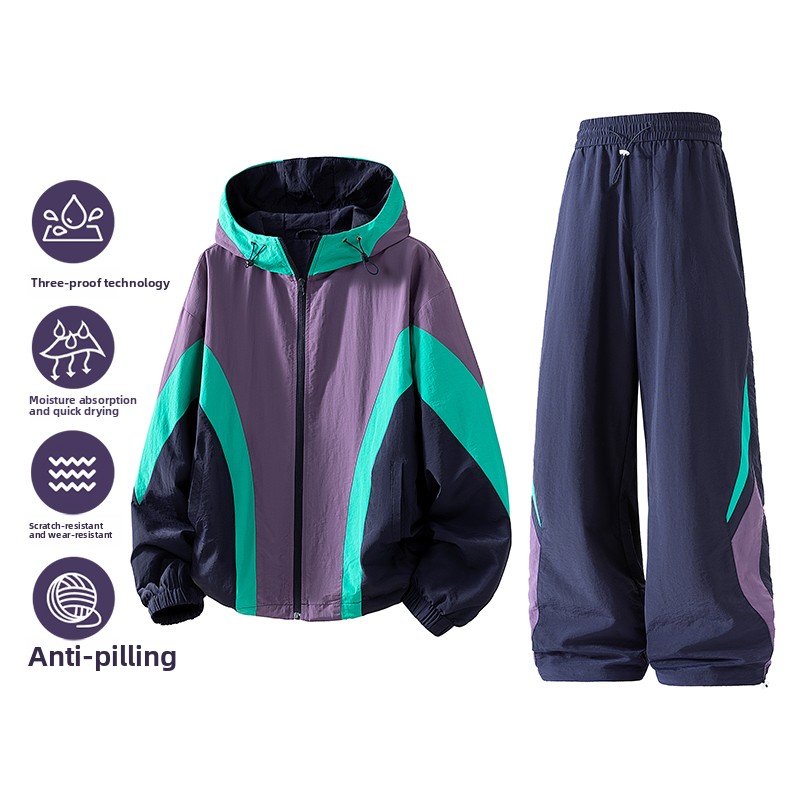New two-piece men's spring-aut - đánh giá và giá Streetwear Brand Jacket