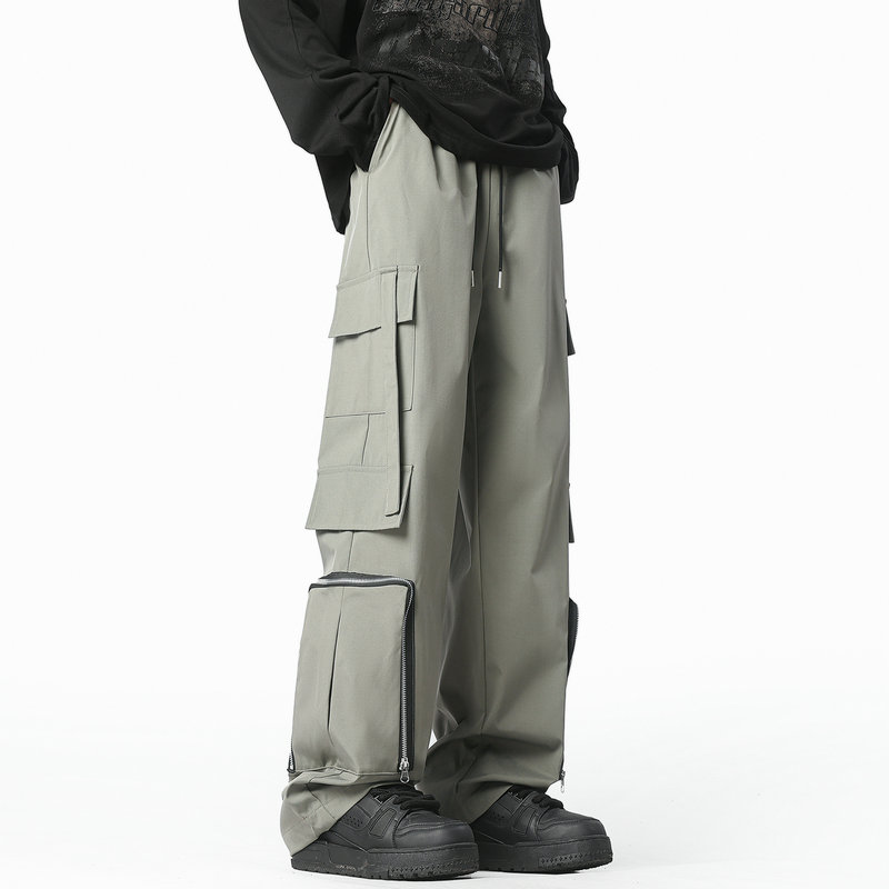 Fashion Men Cargo Pants Loose  - đánh giá và giá Streetwear Brand Pants
