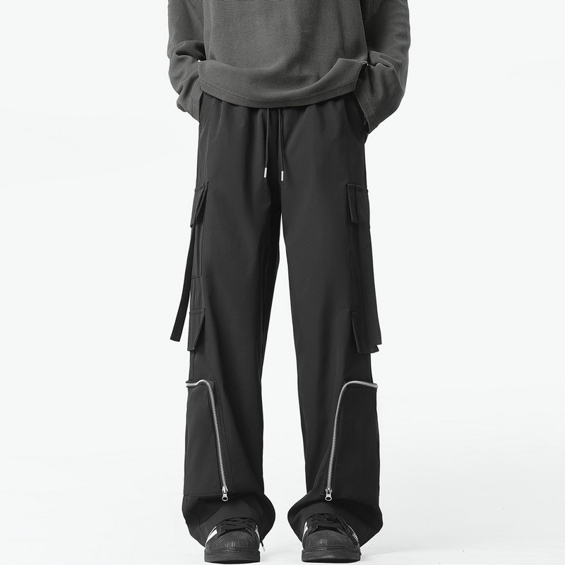 Fashion Men Cargo Pants Loose  - đánh giá và giá Streetwear Brand Pants