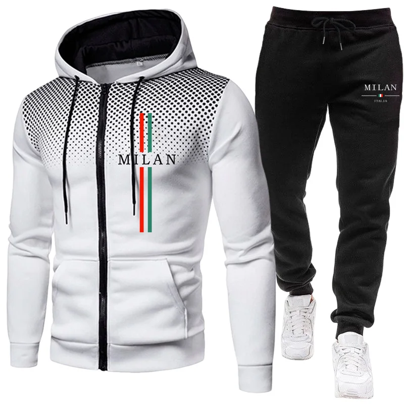 Men's Tracksuit Casual Zipper  - đánh giá và giá Streetwear Zipper