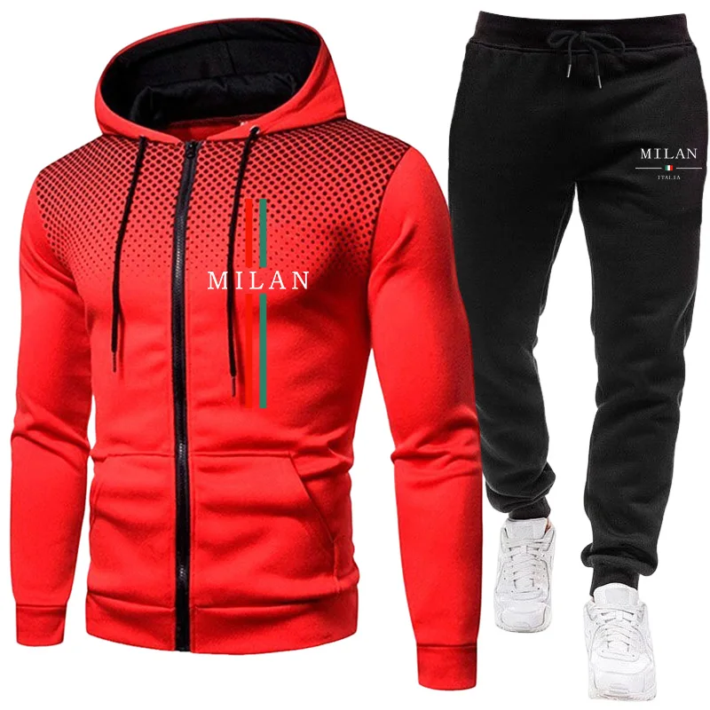 Men's Tracksuit Casual Zipper  - đánh giá và giá Streetwear Zipper