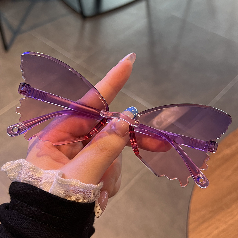 Vintage Rimless Butterfly Shap - đánh giá và giá Streetwear Brand With Butterfly