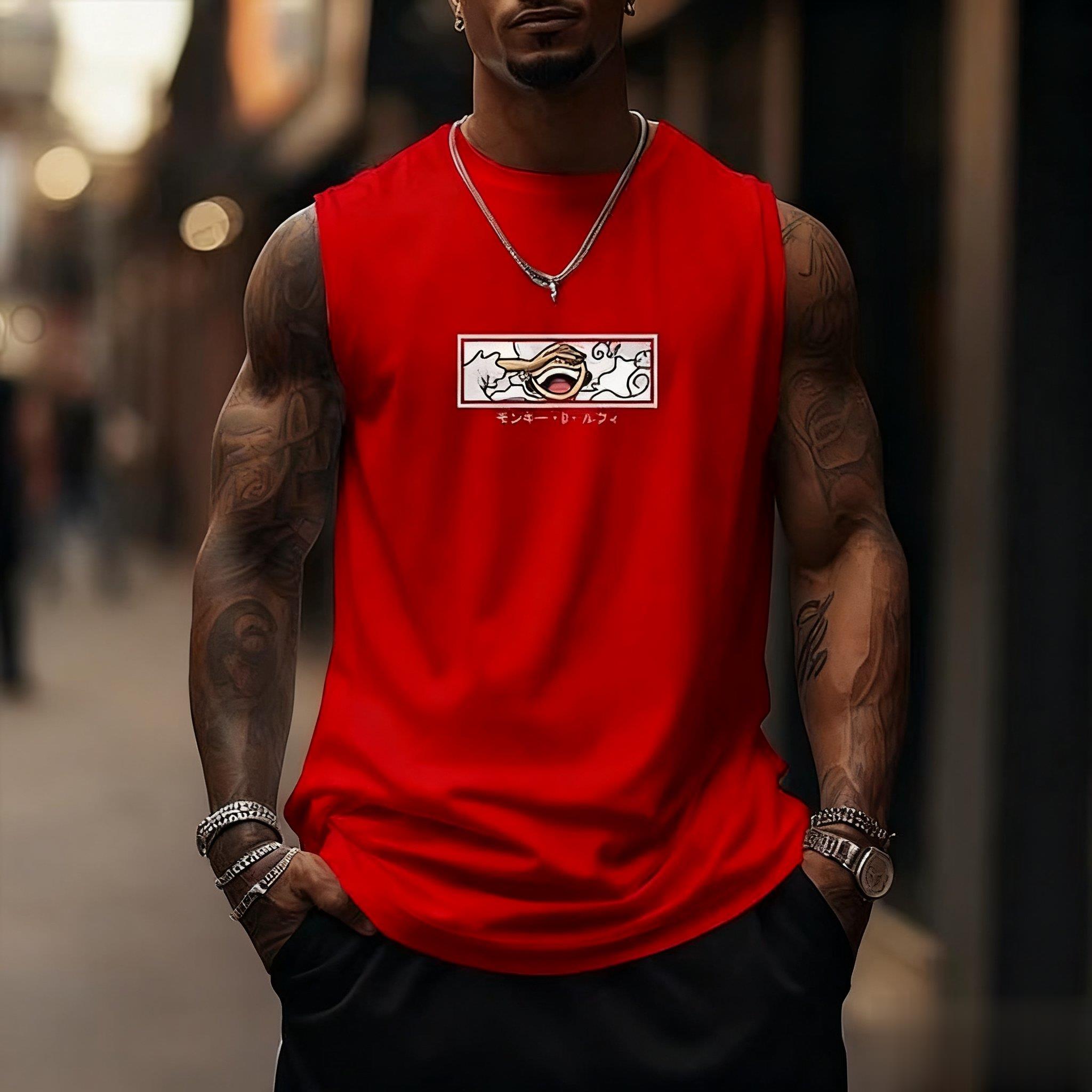 One Piece Luffy Gear 5 Tank To - đánh giá và giá Streetwear Brand Shoes