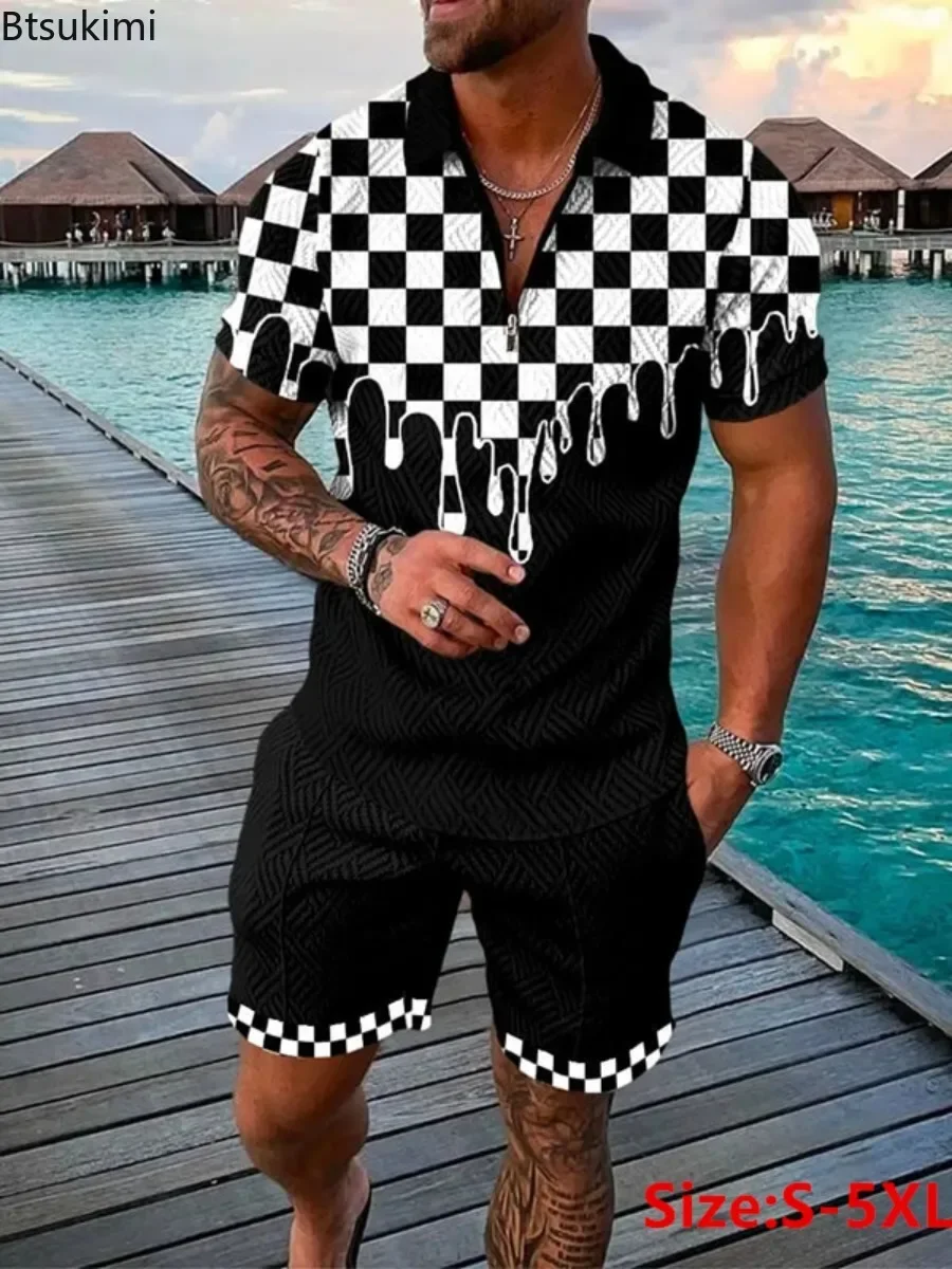 2026 Men's Summer Shorts Sets  - đánh giá và giá Streetwear Zipper