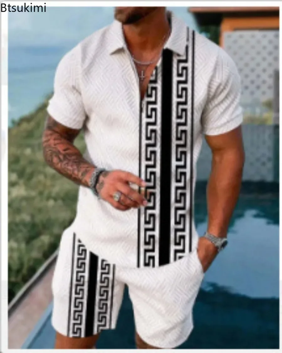 2026 Men's Summer Shorts Sets  - đánh giá và giá Streetwear Zipper