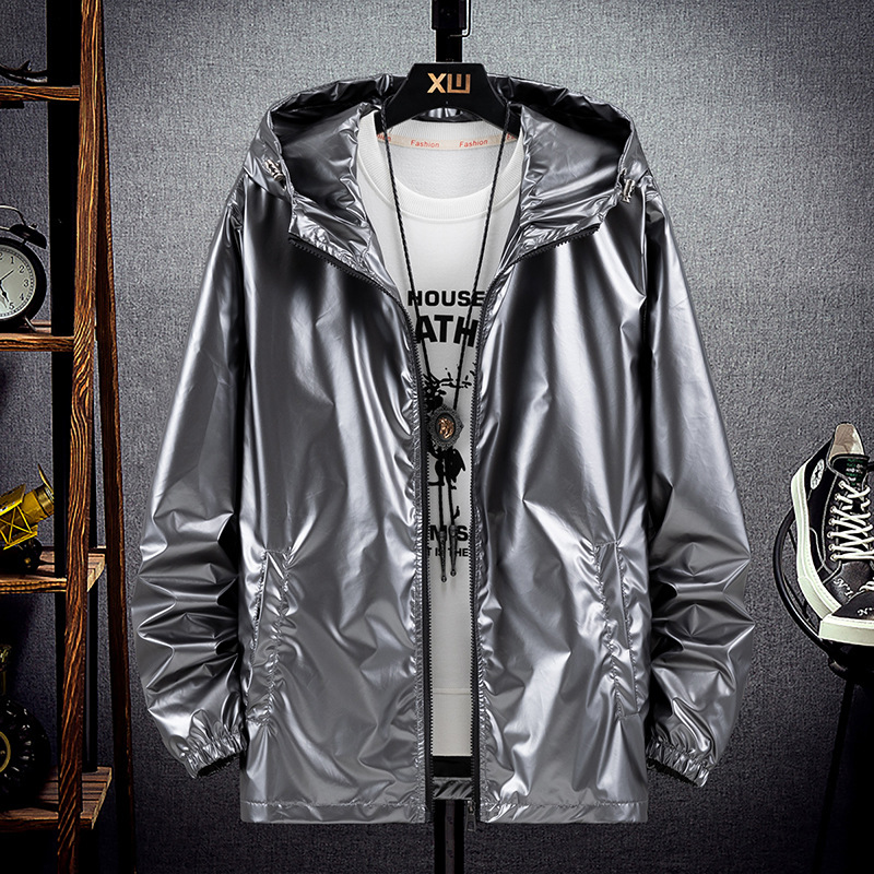 Spring and Autumn Shiny Jacket - đánh giá và giá Streetwear Brand Jacket