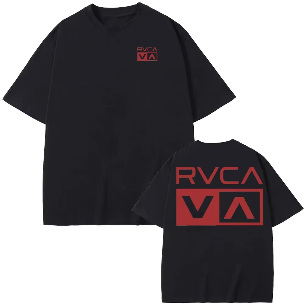 RVCA T Shirt Black Tee Summer  - đánh giá và giá Streetwear Brand Jacket
